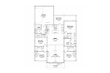 Mountain Rustic House Plan - 54363 - 1st Floor Plan