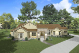 Ranch House Plan - Shiba Meadows 72672 - Front Exterior