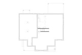 European House Plan - Colechester 73468 - Basement Floor Plan