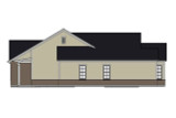 Ranch House Plan - Cherry Blossom Lane 92442 - Right Exterior