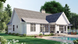 Country House Plan - St Martin 47749 - Rear Exterior