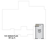 Country House Plan - St Martin 47749 - 2nd Floor Plan