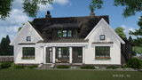 Farmhouse House Plan - Hidden Brook 30576 - Front Exterior
