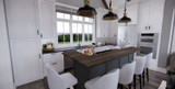 Farmhouse House Plan - Hidden Brook 30576 - Kitchen