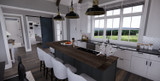 Farmhouse House Plan - Hidden Brook 30576 - Kitchen