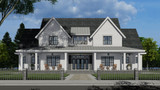 Farmhouse House Plan - Ruth Ann 51898 - Front Exterior