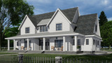 Farmhouse House Plan - Ruth Ann 51898 - Front Exterior