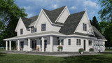 Farmhouse House Plan - Ruth Ann 51898 - Front Exterior