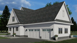 Farmhouse House Plan - Ruth Ann 51898 - Right Exterior