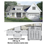 Farmhouse House Plan - Shadow Brook 99907 - Optional Floor Plan