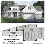 Farmhouse House Plan - Shadow Brook 99907 - Optional Floor Plan