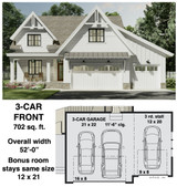 Farmhouse House Plan - Belmont 62778 - Optional Floor Plan