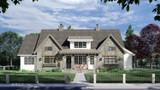 Farmhouse House Plan - Royal Oaks 74988 - Front Exterior