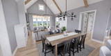 Farmhouse House Plan - Royal Oaks 74988 - Dining Room