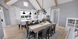 Farmhouse House Plan - Royal Oaks 74988 - Dining Room