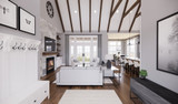 Farmhouse House Plan - St Croix 55102 - Foyer