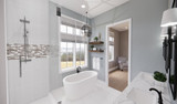 Farmhouse House Plan - St Croix 55102 - Master Bathroom