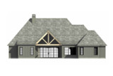 European House Plan - 31760 - Rear Exterior