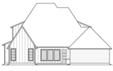French Country House Plan - Sophia 25280 - Rear Exterior