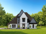 French Country House Plan - Sophia 25280 - Front Exterior