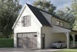 Traditional House Plan - Midway 91835 - Front Exterior