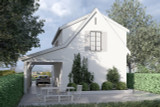 Traditional House Plan - Midway 91835 - Rear Exterior