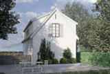 Traditional House Plan - Midway 91835 - Rear Exterior