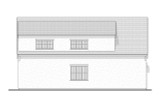 Traditional House Plan - Midway 91835 - Left Exterior