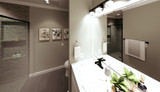 Farmhouse House Plan - 34862 - Master Bathroom