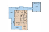 Mountain Rustic House Plan - Appalachian Trails 39060 - 1st Floor Plan