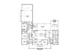 Farmhouse House Plan - Sugar Hill 56979 - 1st Floor Plan