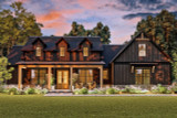 Farmhouse House Plan - Pinecrest 78555 - Front Exterior