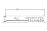 Farmhouse House Plan - Pinecrest 78555 - Right Exterior
