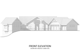 Mountain Rustic House Plan - Abrams Mountain 20912 - Front Exterior