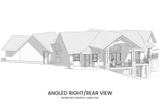 Mountain Rustic House Plan - Abrams Mountain 20912 - Right Exterior