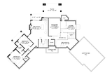 Secondary Image - Mountain Rustic House Plan - Abrams Mountain 20912 - Basement Floor Plan