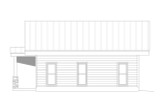 Secondary Image - Mountain Rustic House Plan - Mt. LeConte Overlook 96111 - Rear Exterior