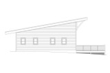 Mountain Rustic House Plan - Mt. LeConte Overlook 96111 - Left Exterior