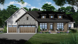 Traditional House Plan - River View 50943 - Front Exterior