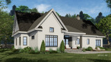 Farmhouse House Plan - Elm Meadows 95884 - Rear Exterior