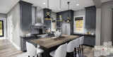 Farmhouse House Plan - Elm Meadows 95884 - Kitchen