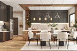 Farmhouse House Plan - Blossom Hill 88329 - Dining Room