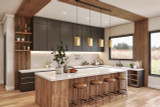 Secondary Image - Farmhouse House Plan - Blossom Hill 88329 - Kitchen