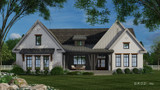 Farmhouse House Plan - Emma Rose 73653 - Front Exterior