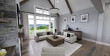 Farmhouse House Plan - Emma Rose 73653 - Great Room