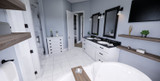 Farmhouse House Plan - Emma Rose 73653 - Master Bathroom