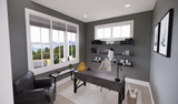 Farmhouse House Plan - Sapphire 67662 - Office