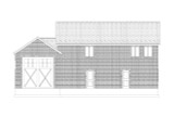 Traditional House Plan - Osborn Barndominium 90033 - Rear Exterior