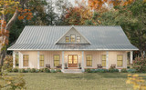 Farmhouse House Plan - 52787 - Front Exterior