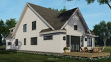 Farmhouse House Plan - Wexford 37768 - Right Exterior